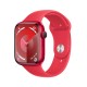 Apple Watch Series 9 45 mm Digital 396 x 484 Pixeles Pantalla táctil 4G Rojo Wifi GPS (satélite)